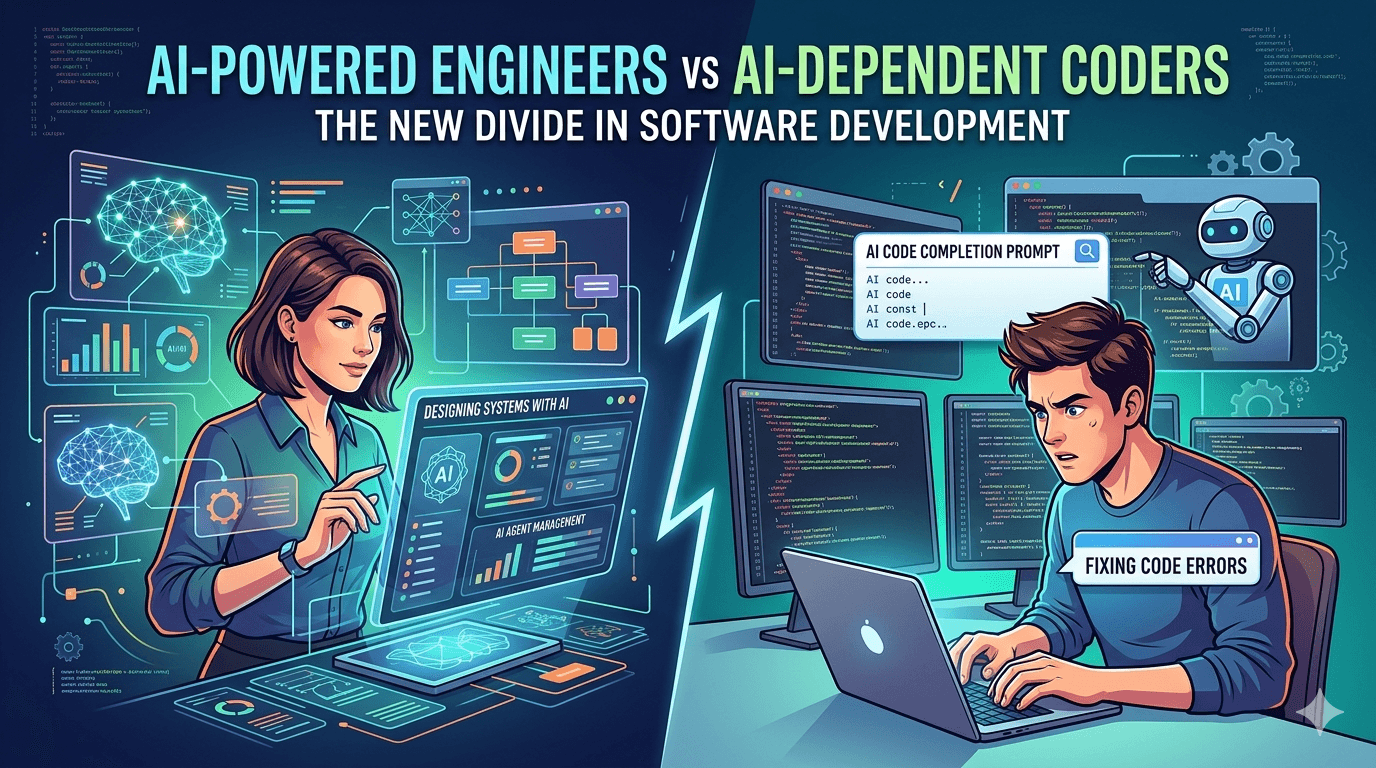 AI-Powered Engineers vs AI-Dependent Coders: The New Divide in Software Development