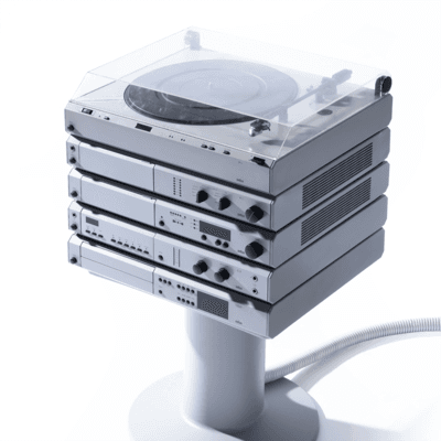 A Rare Complete Braun Atelier 1980s Hi-Fi System