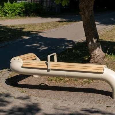 Turning Oil Industry Infrastructure Into Friendly Public Seating