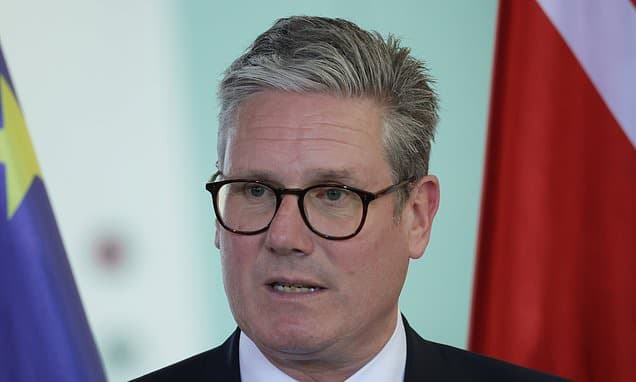 DANIEL HANNAN: Starmer's offering the EU something no other sovereign nation would agree to - and he wants to pay billions for it too!