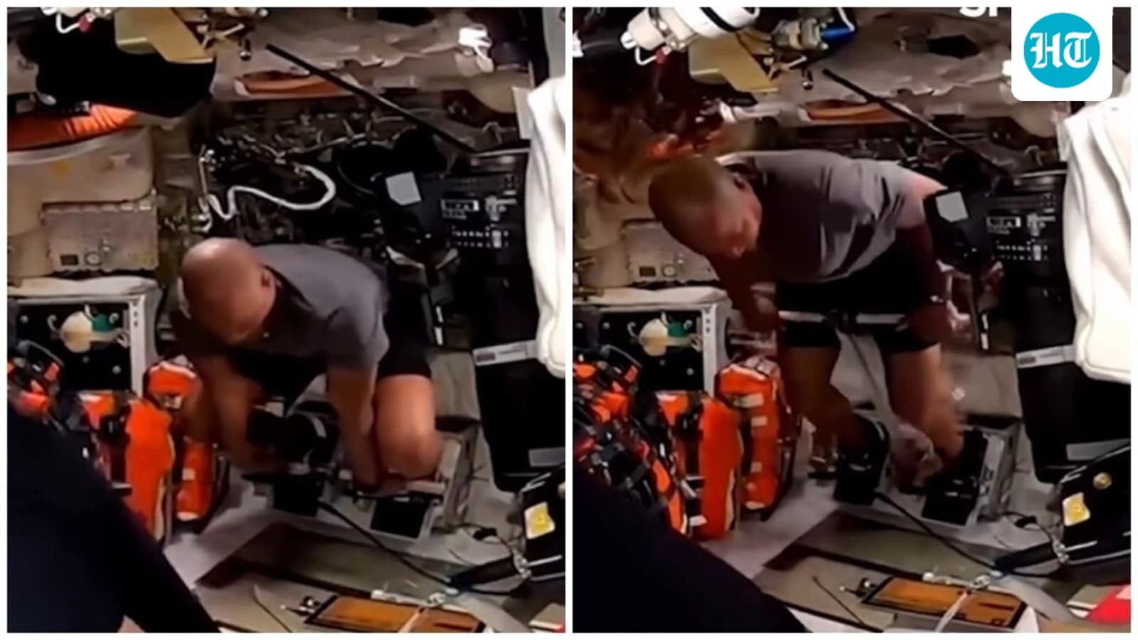How did Artemis II crew work out in space in zero gravity? Video of astronaut Victor Glover will blow your mind